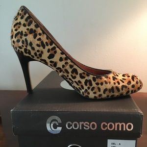 Corso Como leopard print pumps